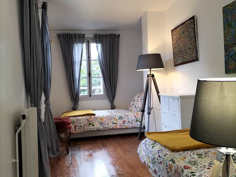 Gîte chambre à deux lits