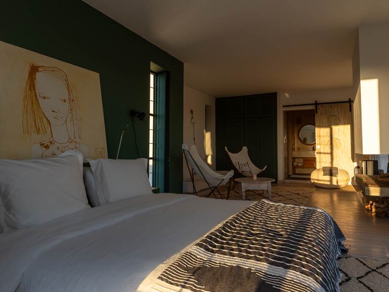 chambre, salon, dressing