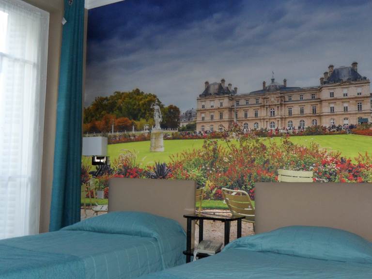 chambre 2 lits quartier latin rive gauche