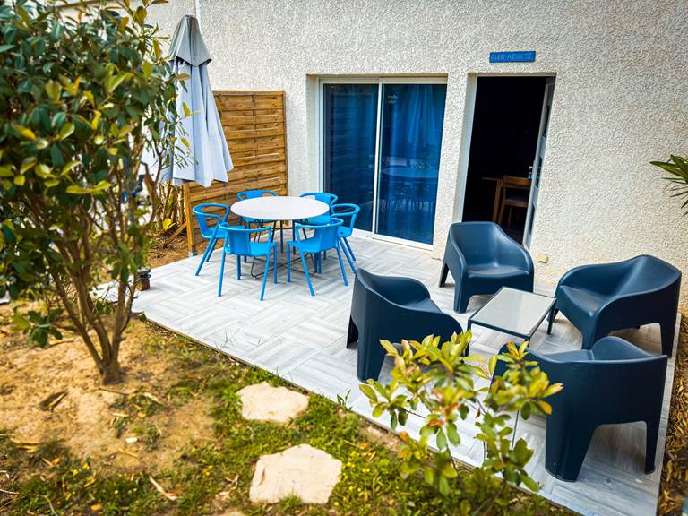 Terrasse - gîte Bleu Azur