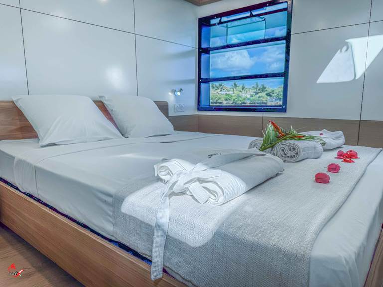 Chambres spacieuses avec lit Queen Size