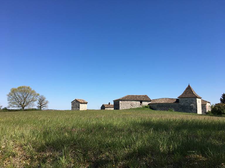 Paysage du Quercy Blanc - Tourisme dans le Lot