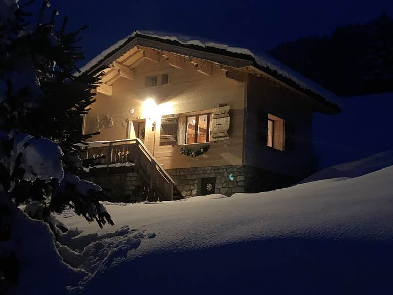 Chalet de nuit