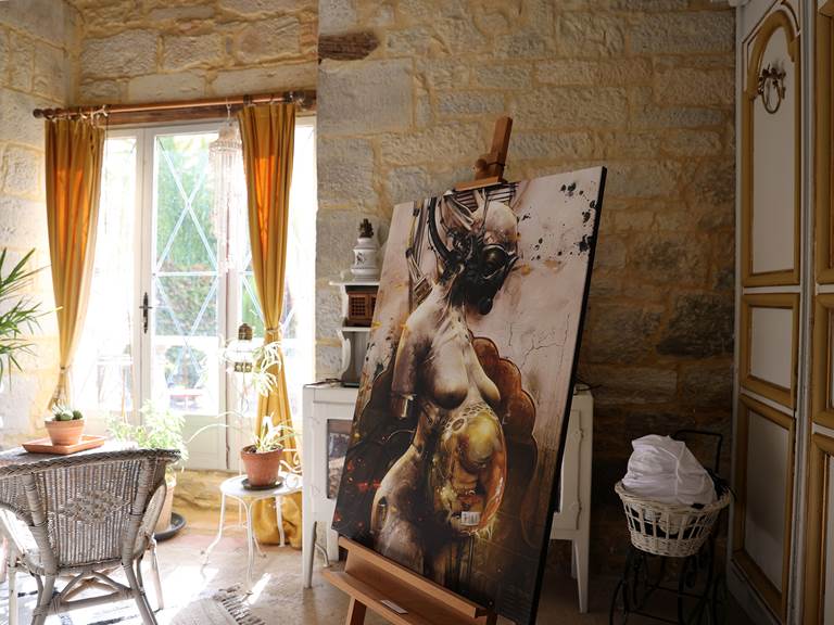 Chateau de Saint Chamarand, bruno wagner, yayashin, fantasy art, Genèse