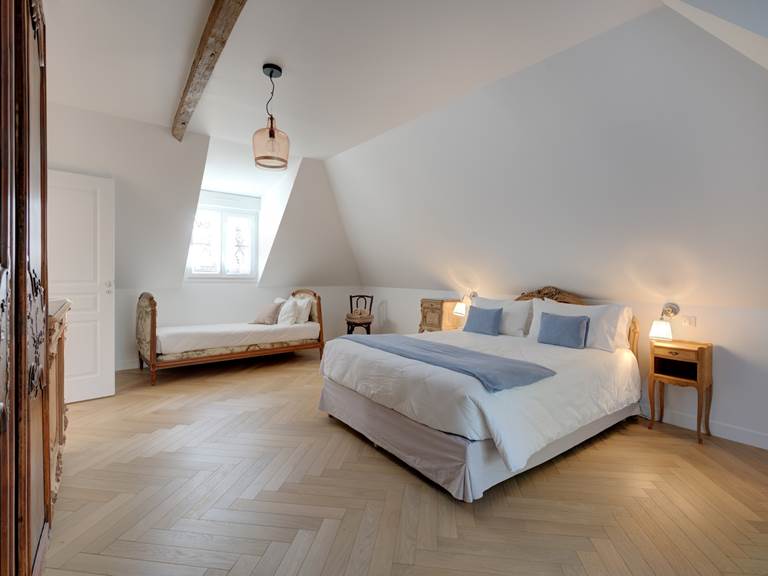Chambre parentale n.2 triple dans la Grange à Porteau