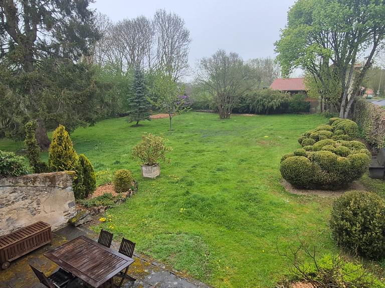 Vue du jardin