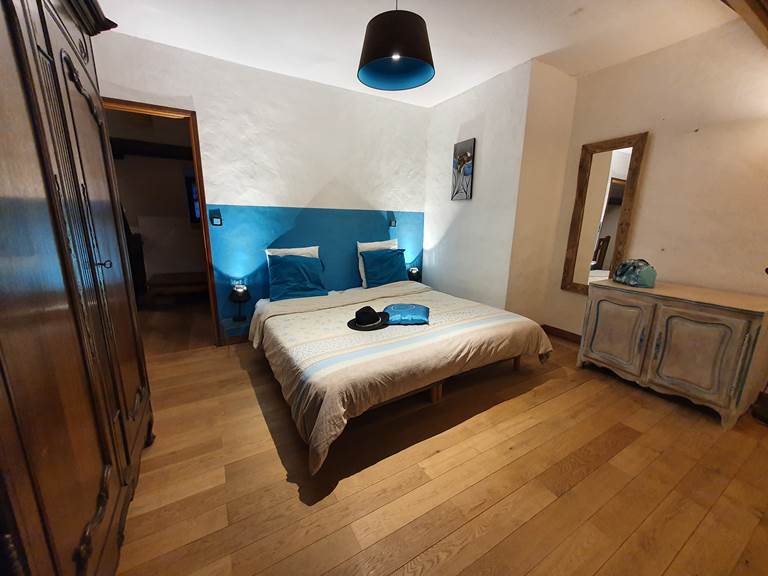 chambre turquoise