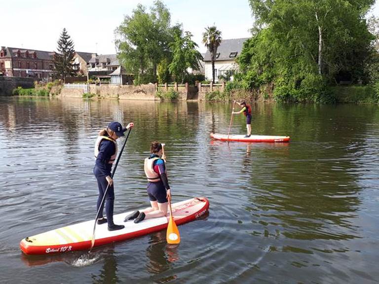 une petite virée en stand up paddle