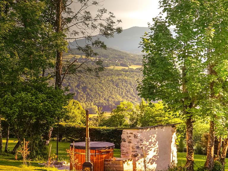 Location de vacances avec bain nordique à 1h de Genève
