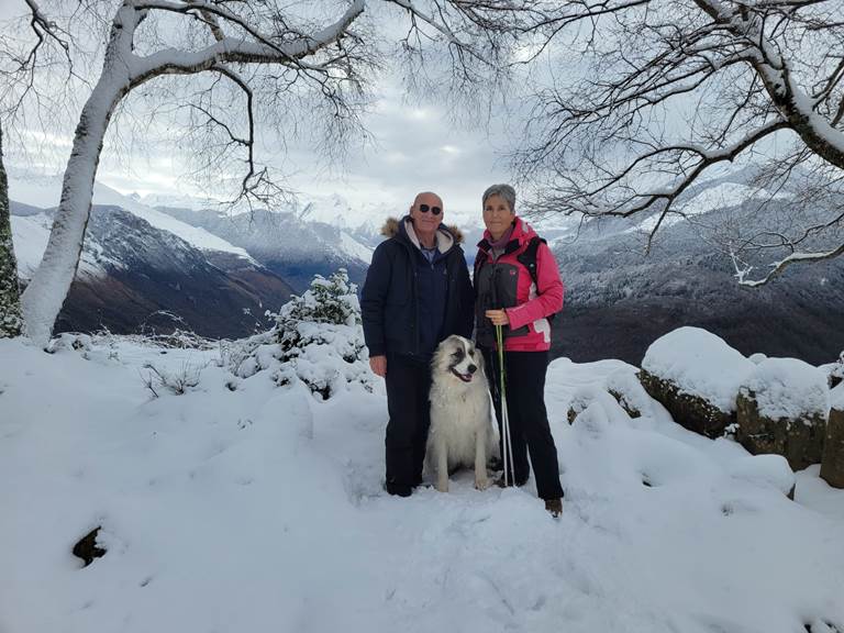 Plateau du Bénou sous la neige_Décembre 2024