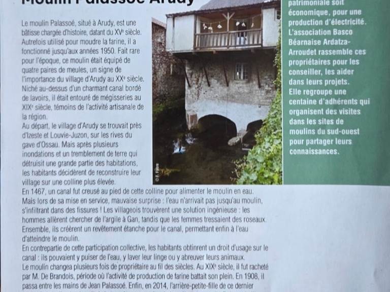 Article histoire du moulin