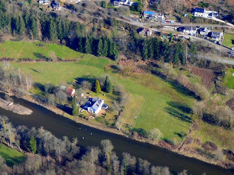 Ecolodge du Moulin: luchtfoto - Vue aérienne - Luftaufnahme - Aerial view