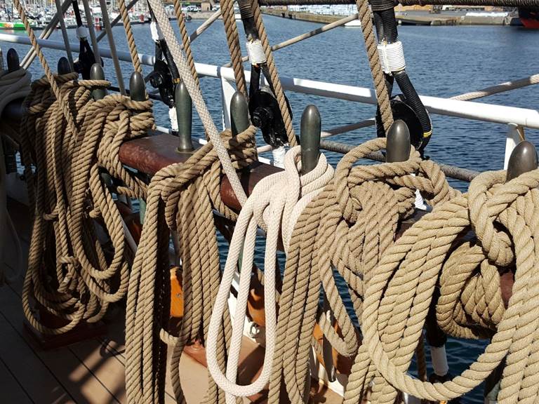 A bord d'un trois mâts St Malo