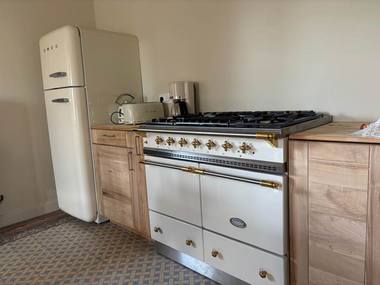 Cuisine maison de maître piano Lacanche