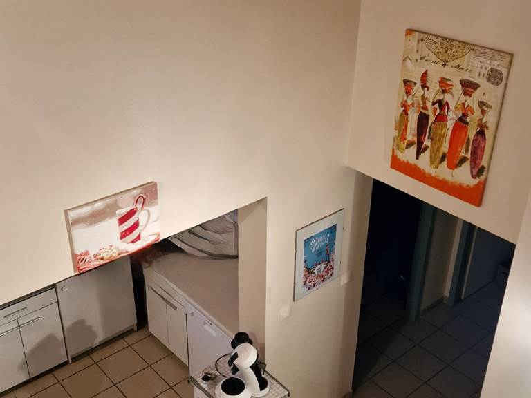 Vue de la mezzanine