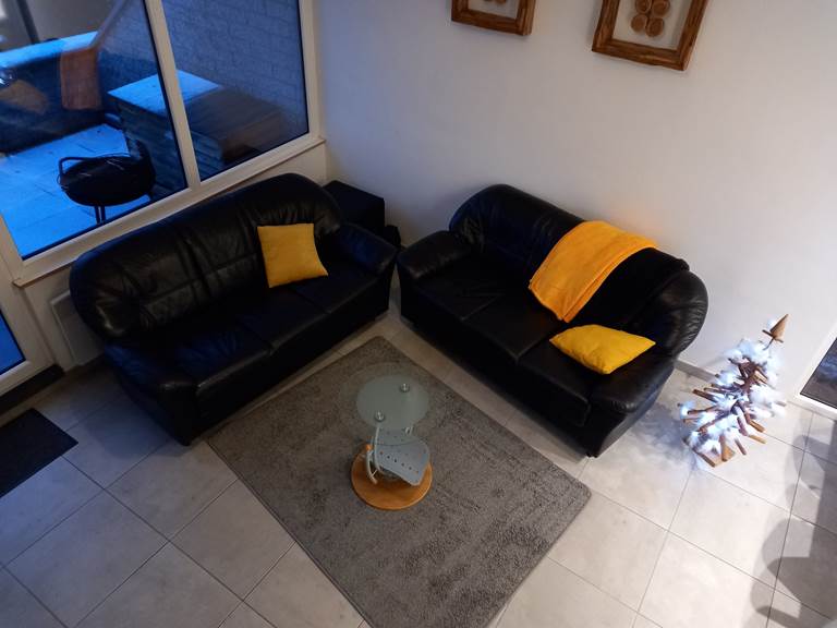 la salon vu du niveau 0