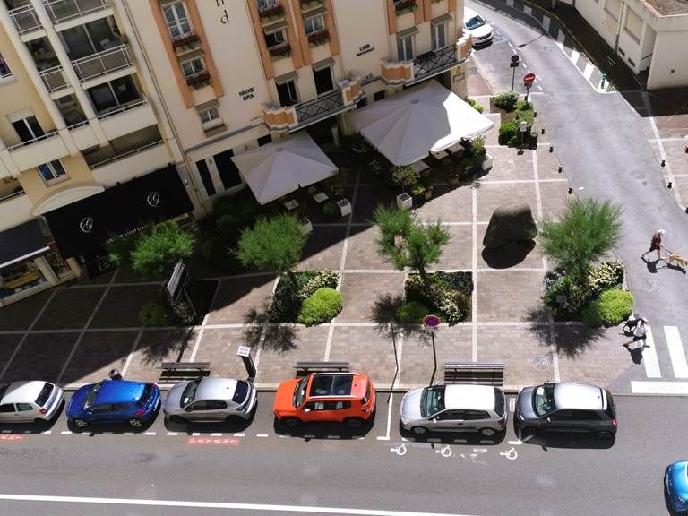 Place Tchekov depuis OCEAN 7