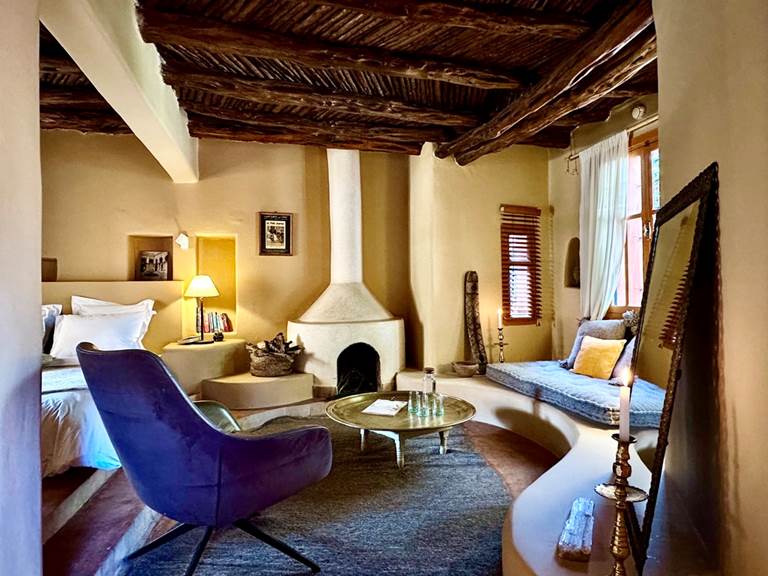 Baoussala - Le salon de la Suite Sahara