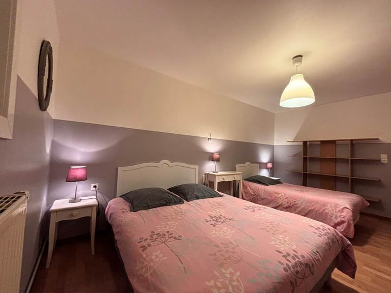 vue chambre du gîte