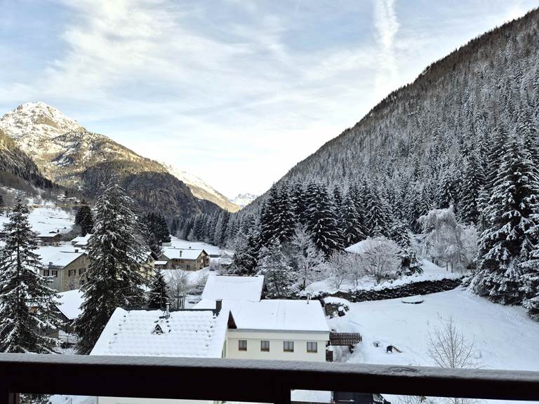 Vue de la terrasse (appartement duplex 62m2)