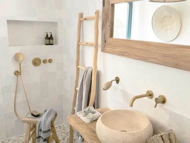 Douche à l'italienne