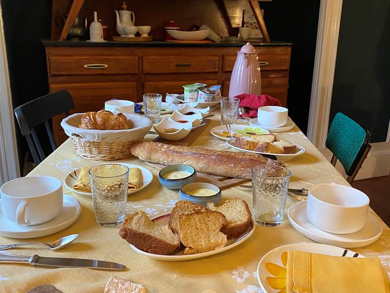 Petit-déjeuner Maison Volière