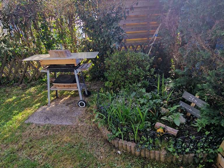 Coin jardin convivial MOBIL-HOME 38