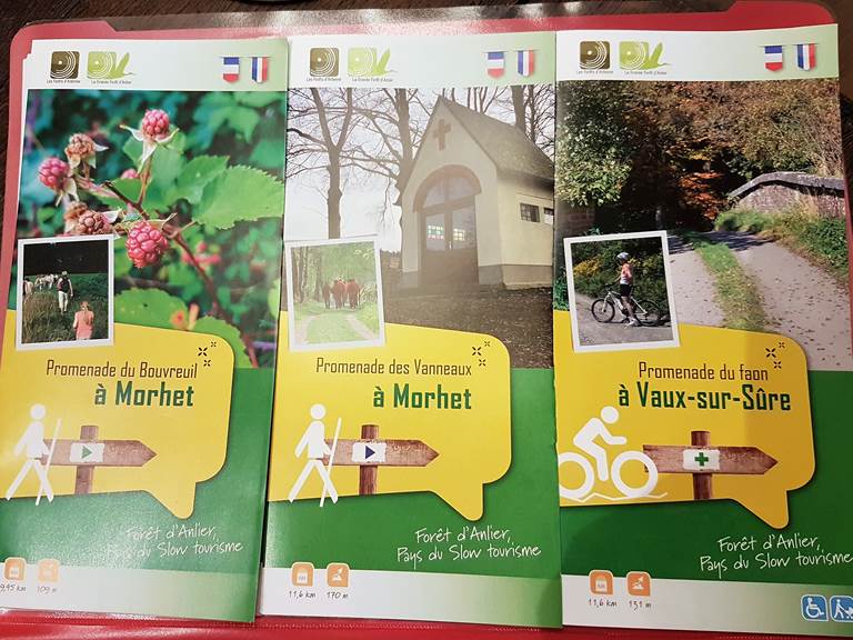 19 Balades balisées dans la commune de Vaux-Sur-Sûre