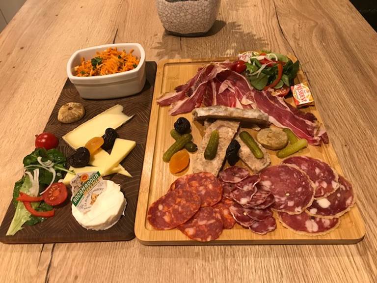 planche charcuterie fromage pour 2 Pers