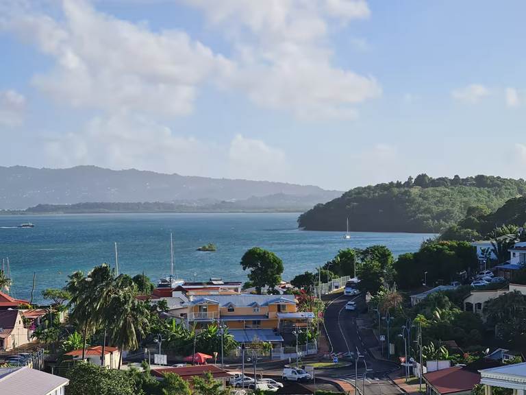 Belle vue sur la baie de Fort de France