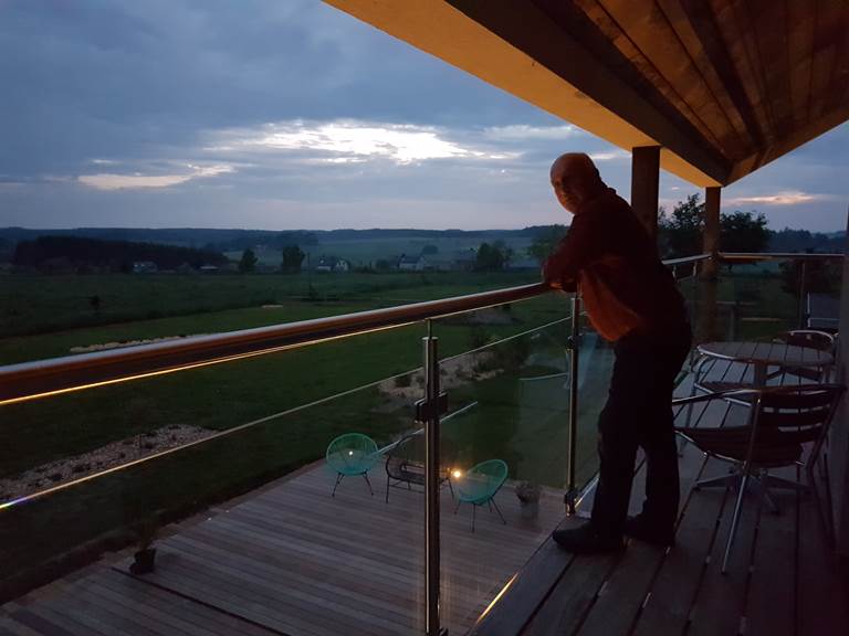 Vue depuis le balcon