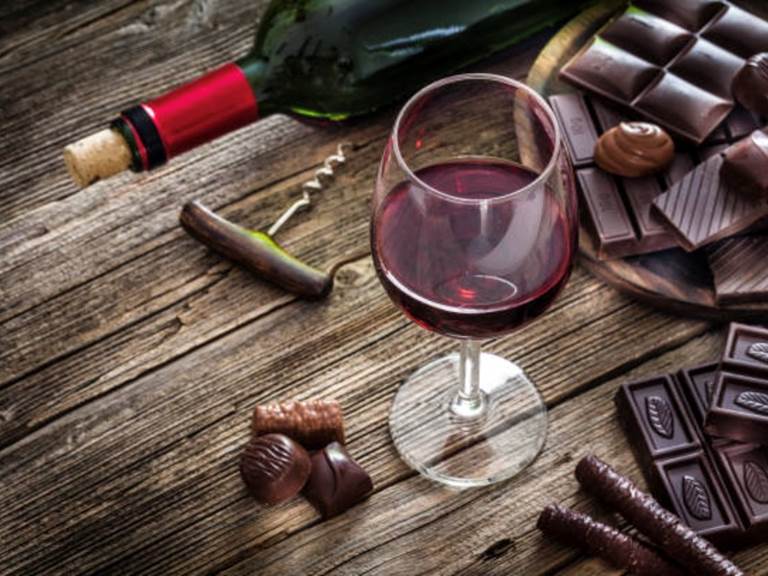 Paarungsverkostung - Wein und Schokolade