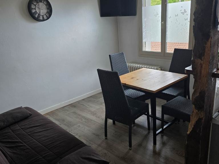 Gite 1 à 4 pers pièce de vie