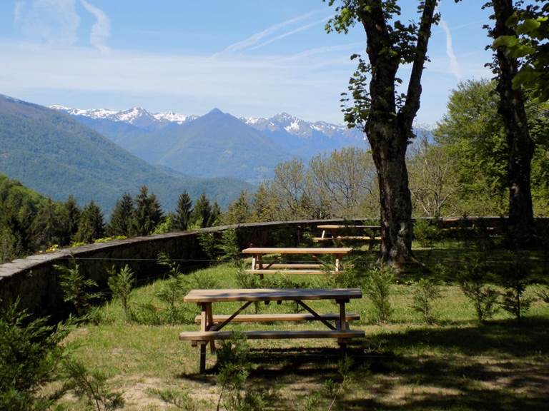 Tables des pick-nique fournie