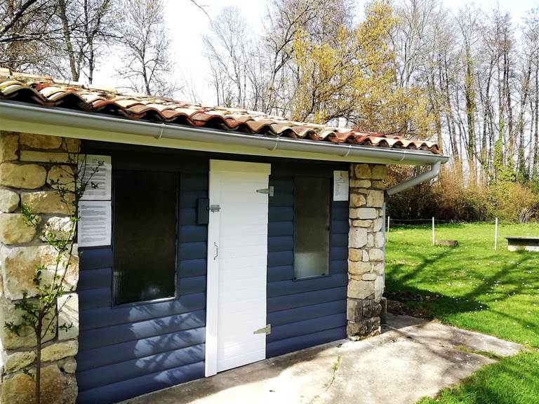 Sanitaires du camping
