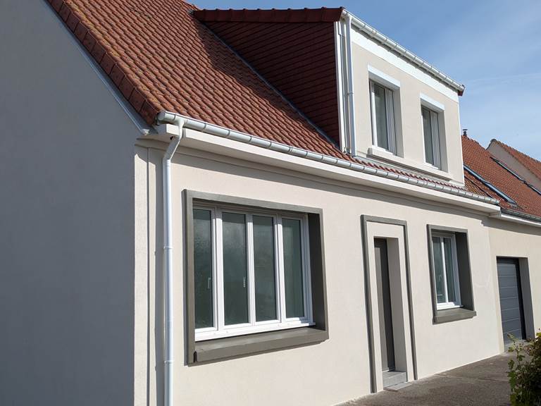 le refuge des caps côté façade