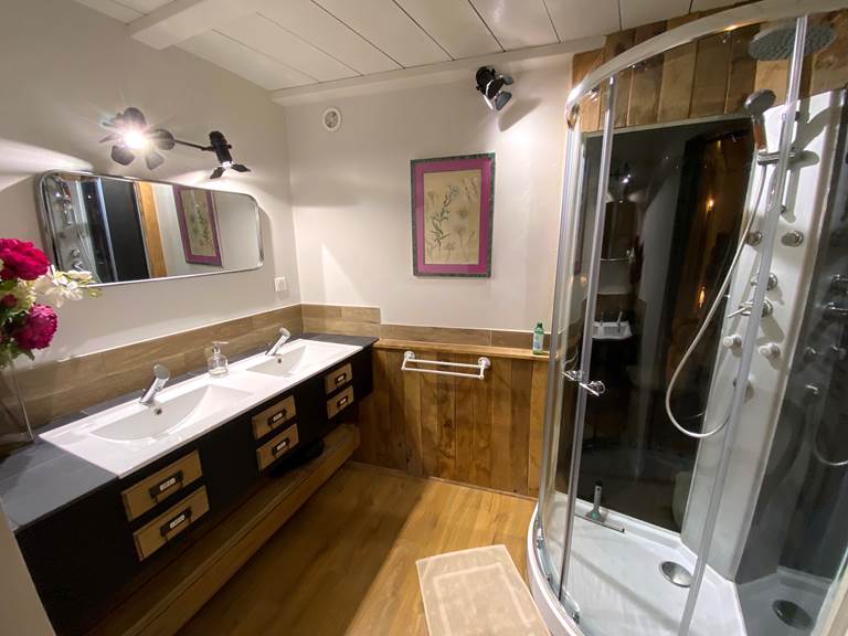 maison d'hôtes et jacuzzi