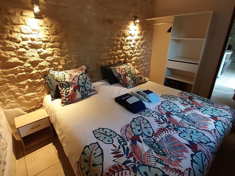 Configuration de la chambre avec un lit en 180xx200