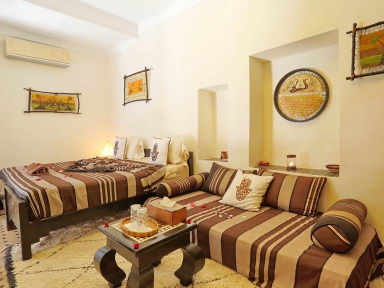 Superior accommodation at the Riad Dar Najat