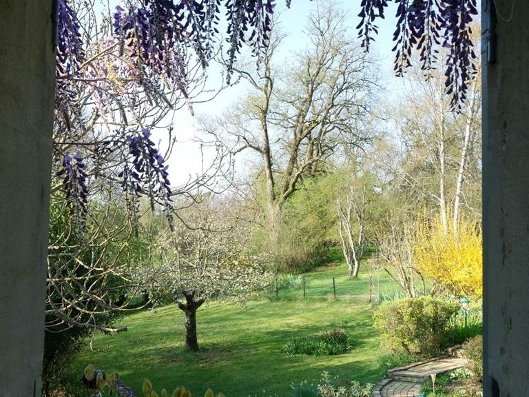 vue de la chambre avril