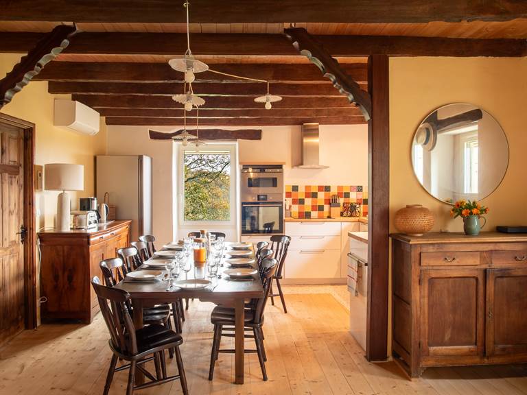 Mas d'Oliu Martel - Salle à manger