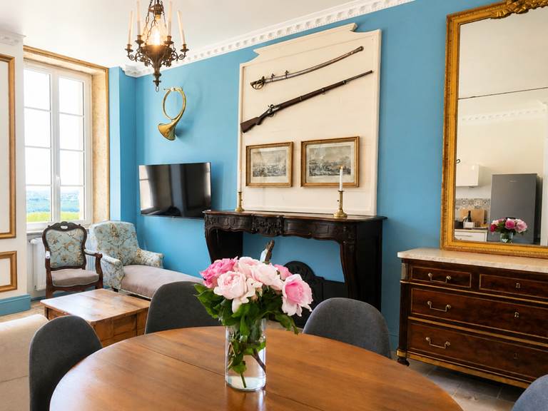 salle à manger du Rêve Royal au Manoir du Colombier