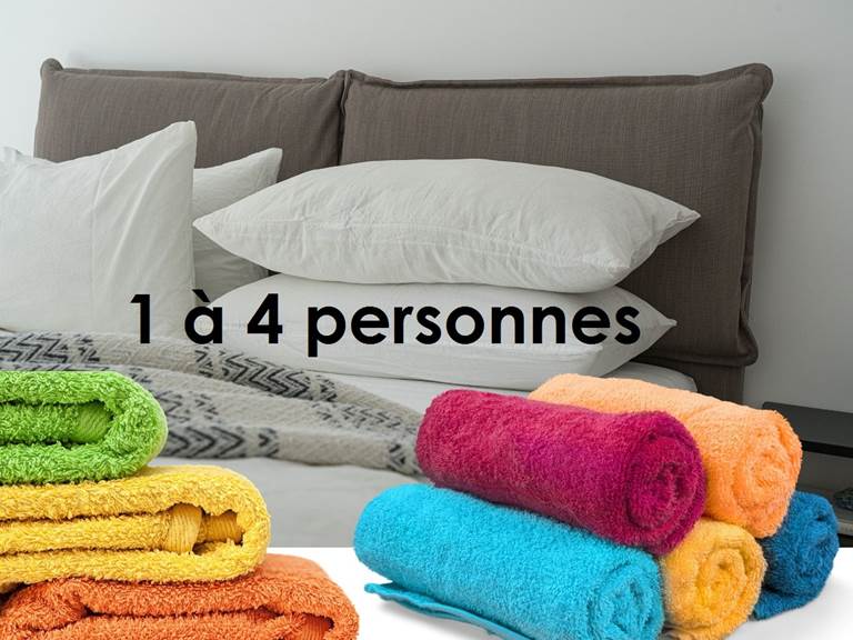 Linge de maison 1 à 4 personnes