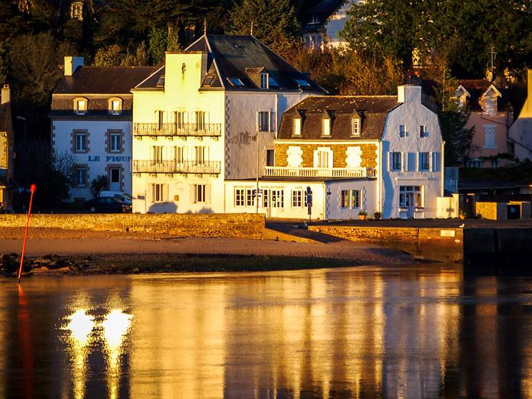 lumière matinale sur le Pouldu Finistère
