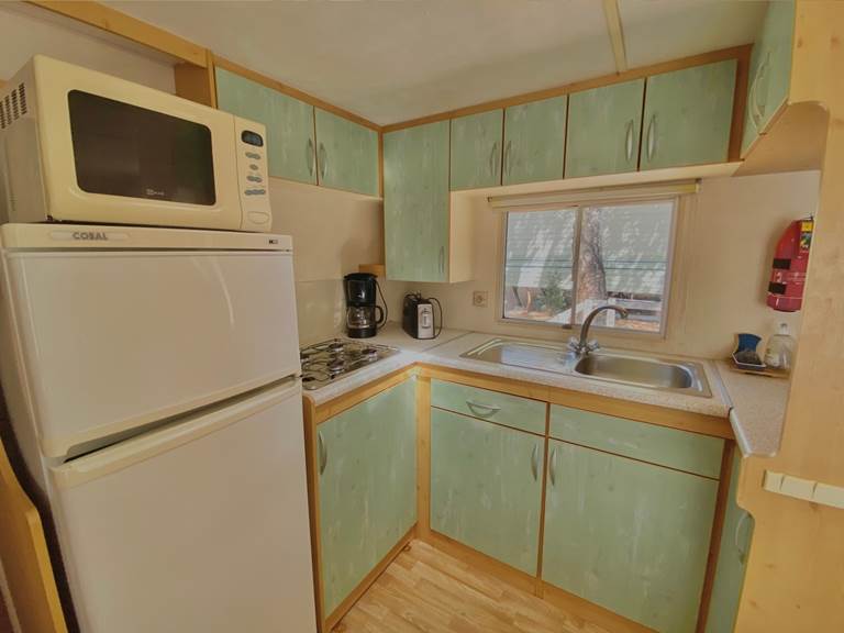 mobil home chalet caramany camping 66  5