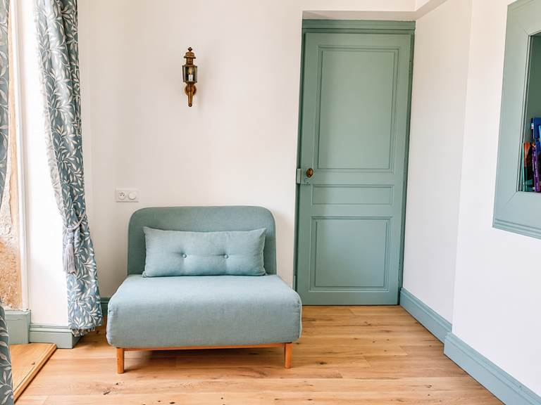 Une chambre familiale dans un manoir de charme