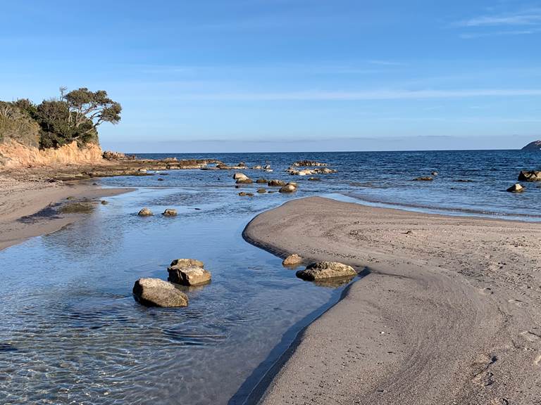 Balistra, une plage tranquille qui se mérite...