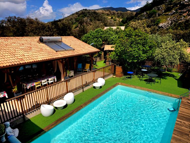 La piscine chauffée
