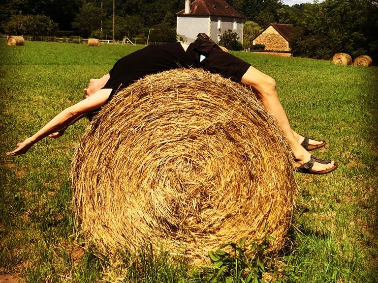 yoga a` la campagne