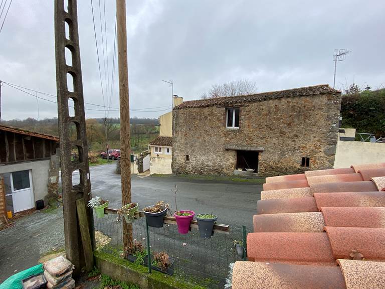 vue de la terrasse de la forge